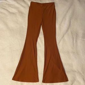 Burnt Orange Flare Pants